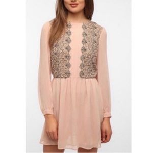 EUC Pins and Needles Blush Dress size 2